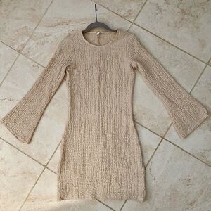 H&M Cream Knit Dress NWOT